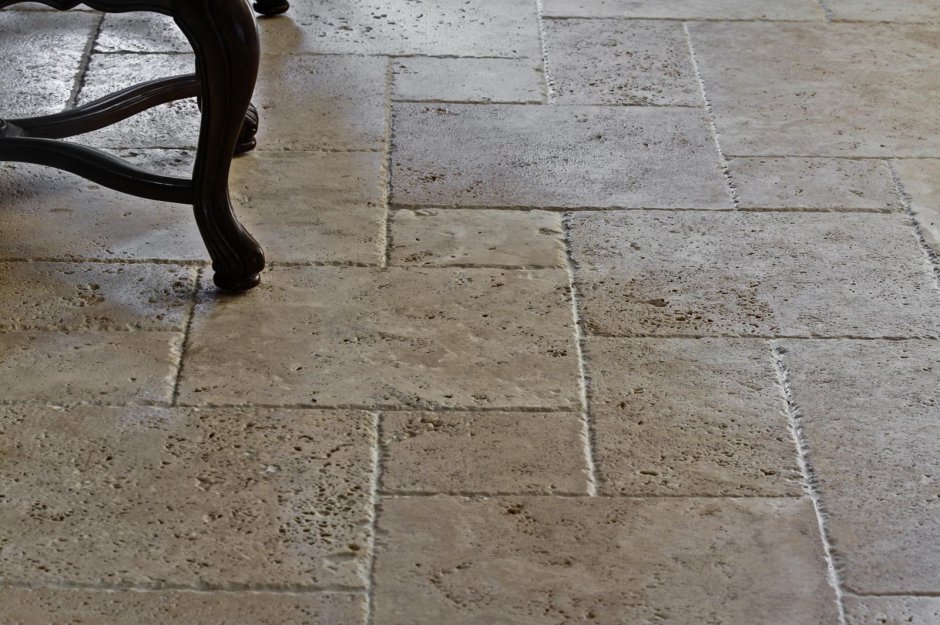 Плитка real tumbled Travertino