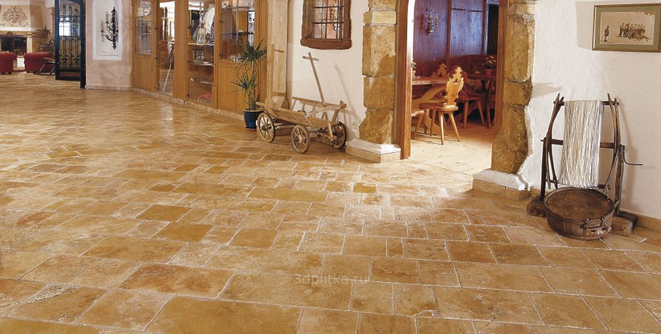 Каменный пол в доме