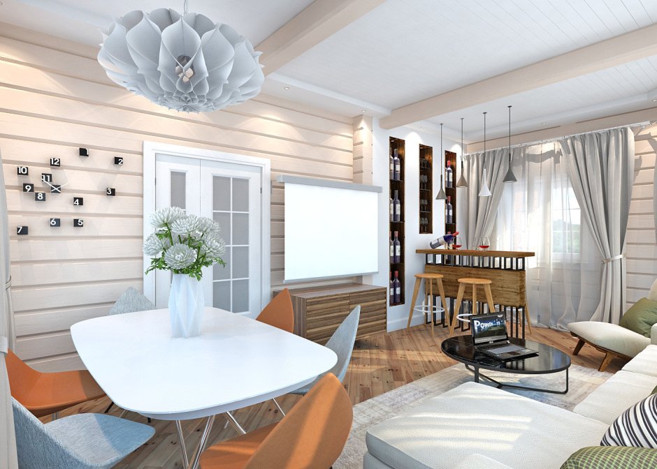 Пагано фахверк интерьер