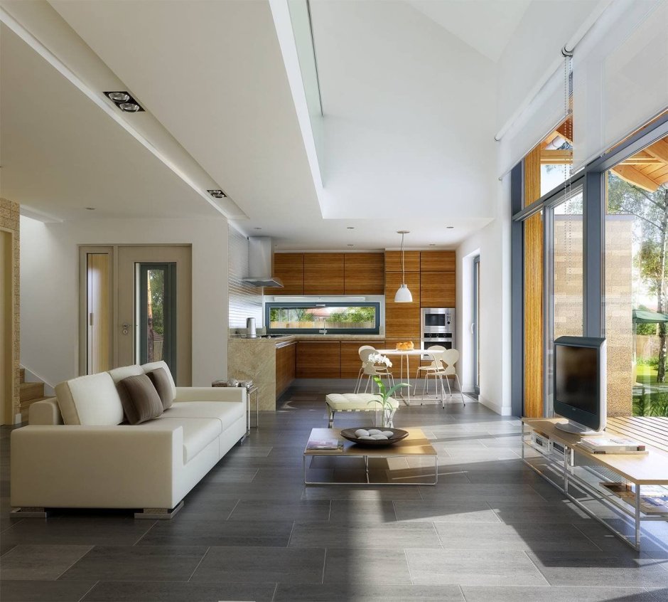 Освещение дома в скандинавском стиле