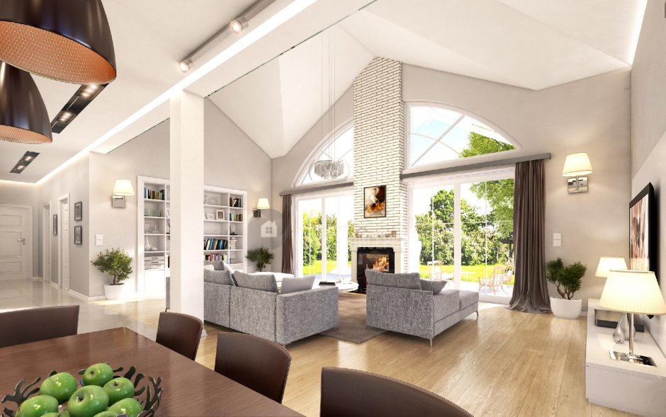 Внутренняя отделка загородного дома