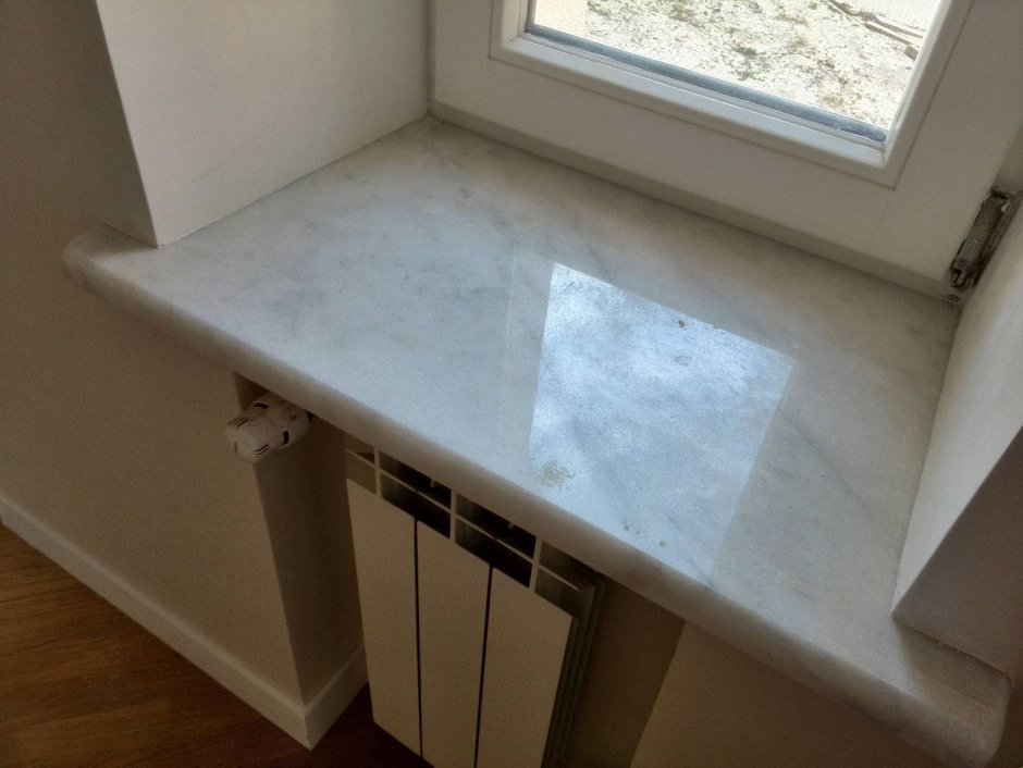 Подоконник под мрамор