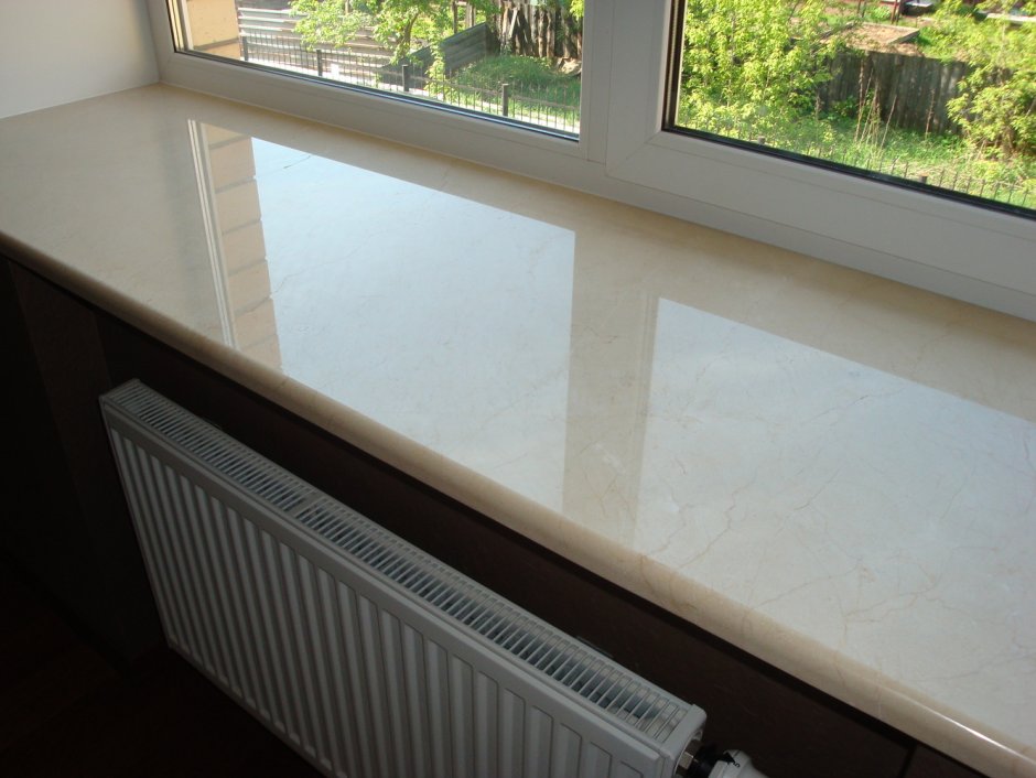 Подоконник из пластика