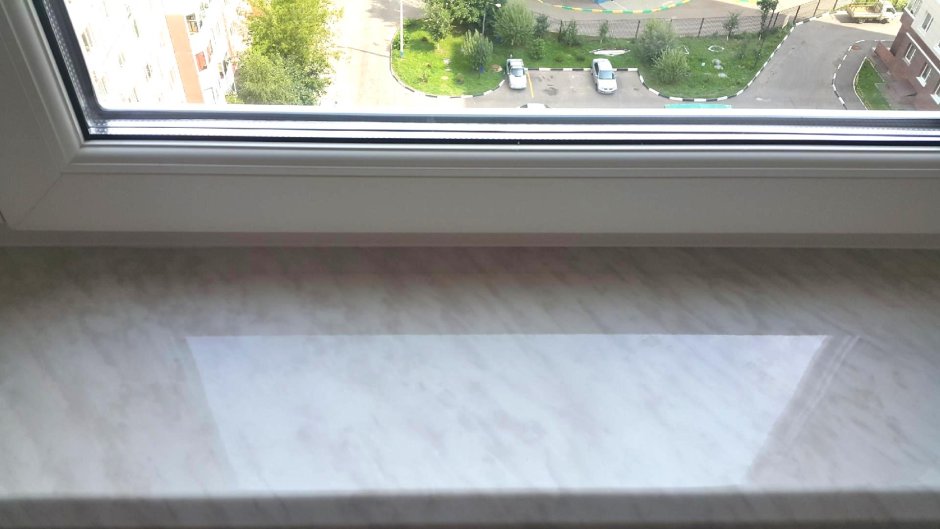 Подоконники Данке белый мрамор