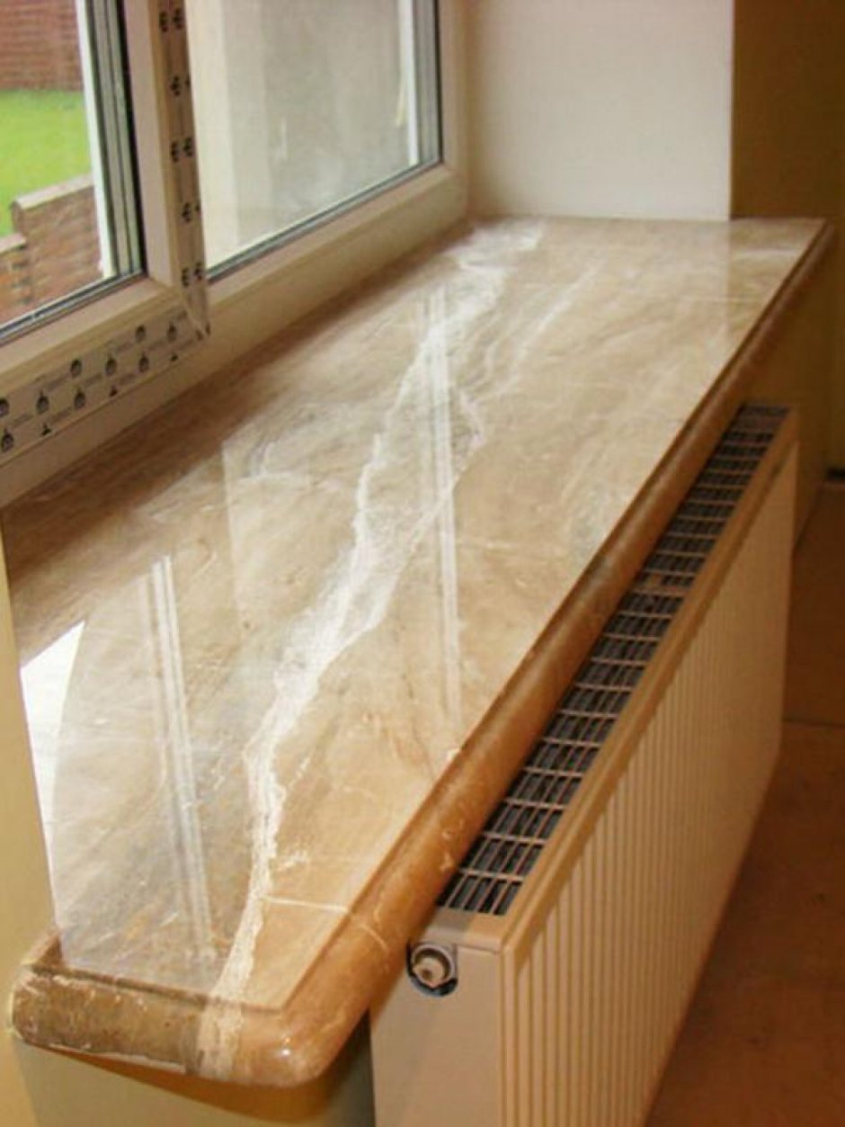 Подоконники из искусственного камня в Леруа Мерлен