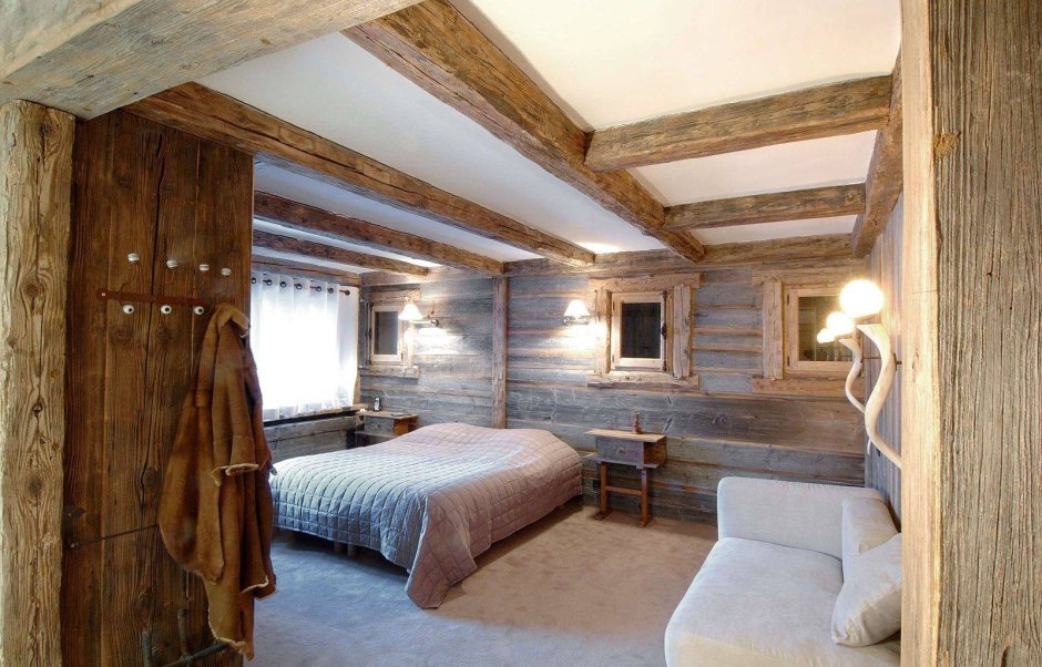 Стиль интерьера Шале в деревянном доме