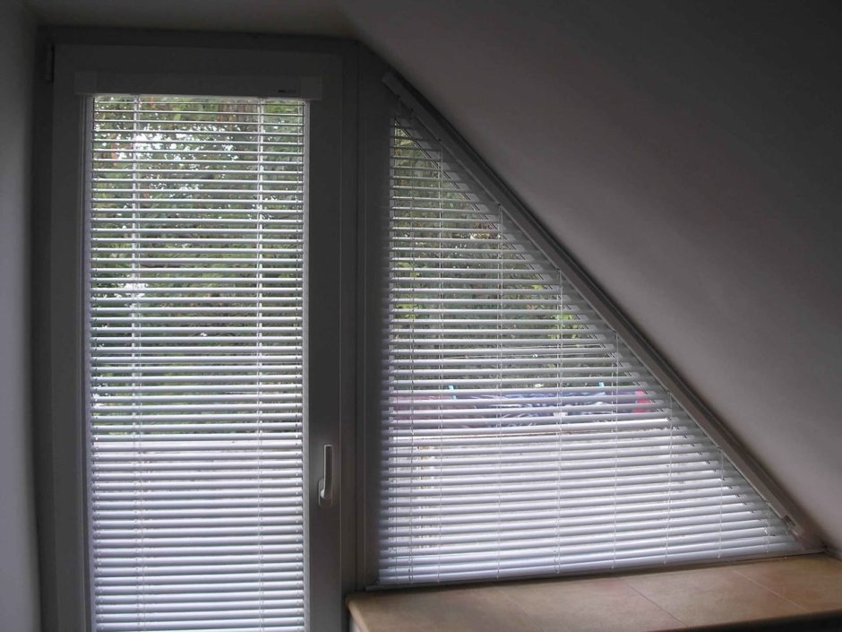 Жалюзи на нестандартные окна