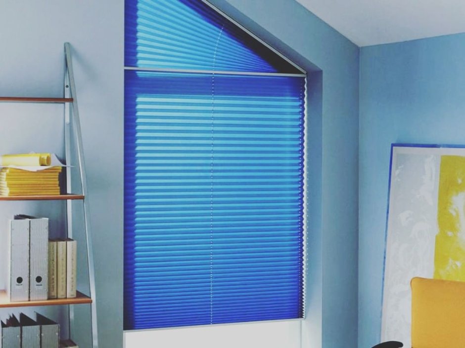 Жалюзи на треугольные окна