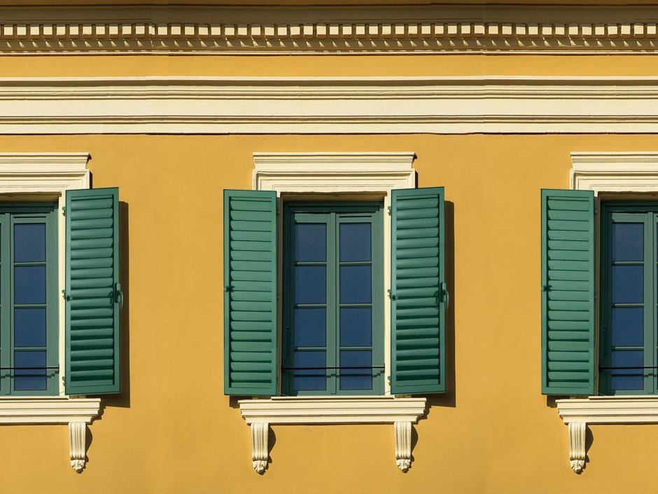 Зеленые ставни