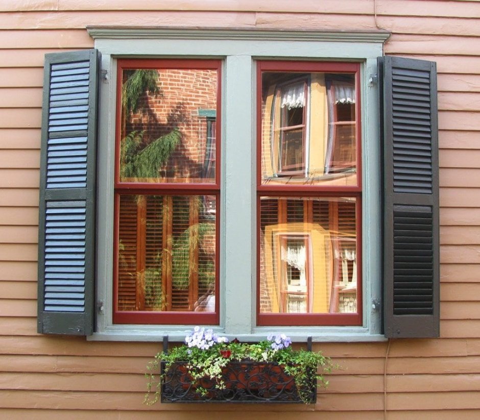 Филенчатые ставни МИД Америка