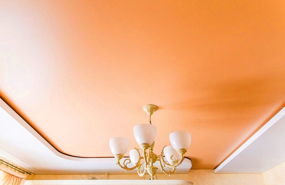 Матовый натяжной потолок