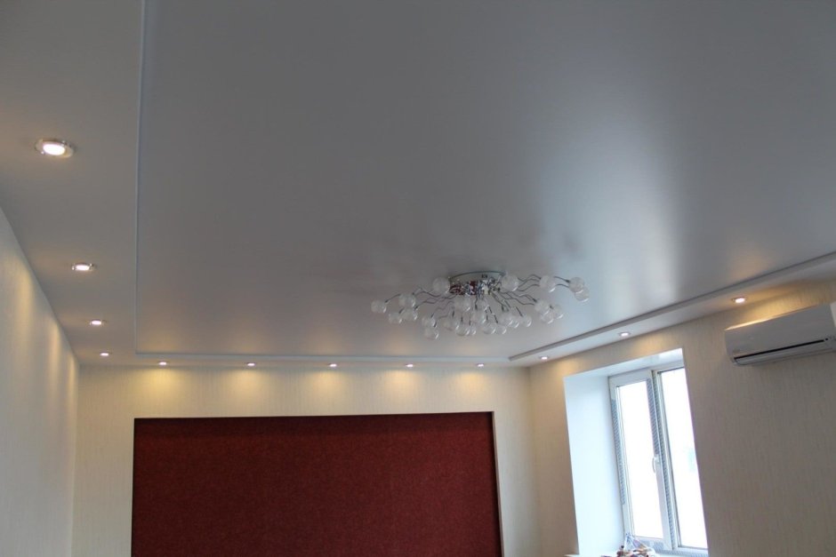 Матовый натяжной потолок