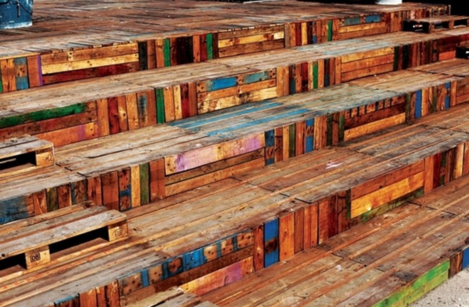 Ступеньки на даче