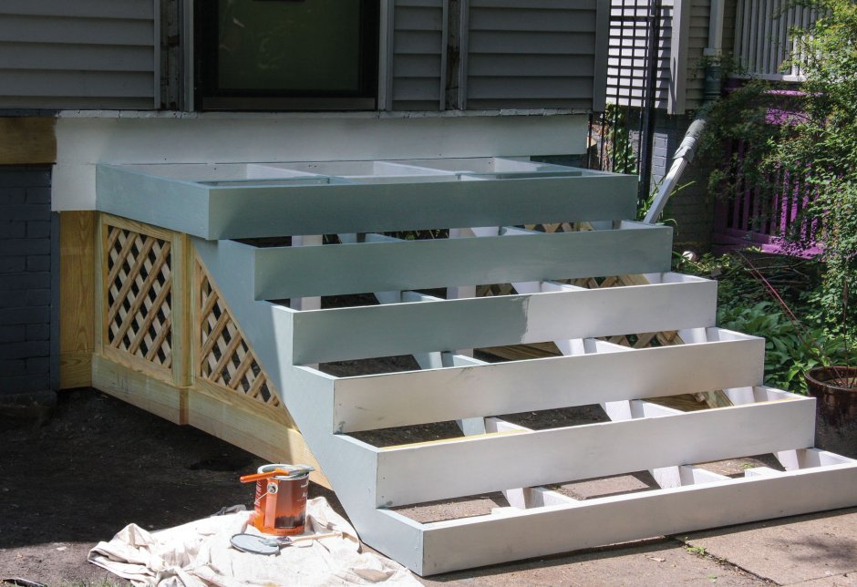 Декор на стену из поддонов