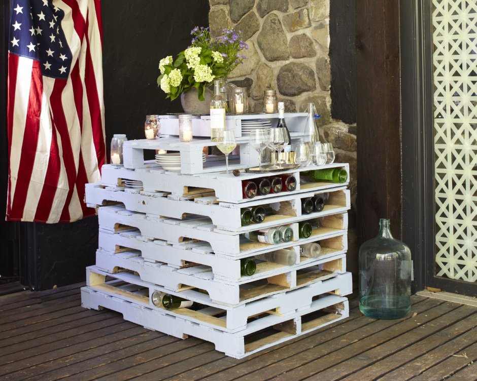 Ступеньки для крыльца Размеры из палет