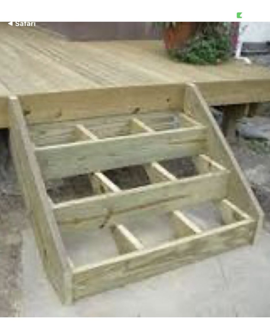 Лавочка из поддоно качель