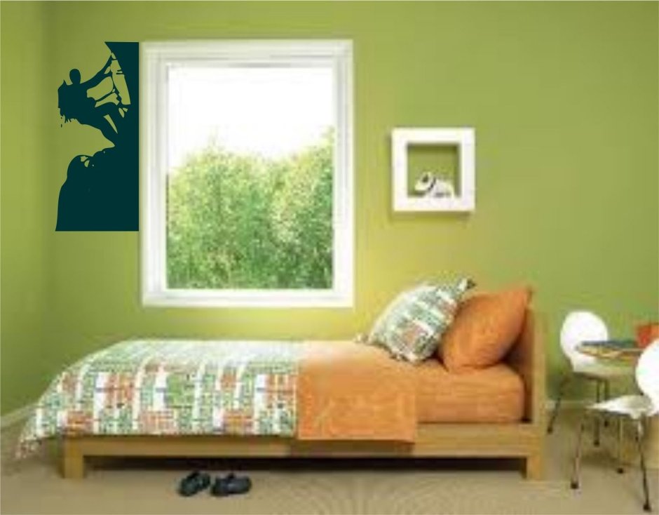 Фисташковый колер для стен