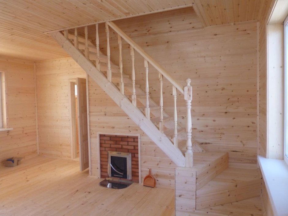 Баня 6 на 6 с мансардой