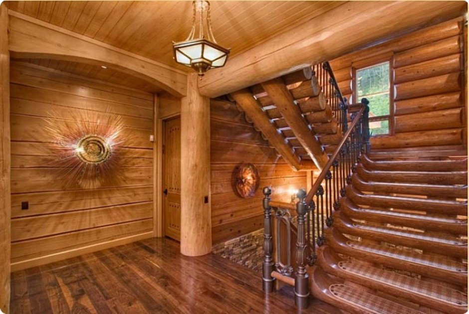 Лестница в бане