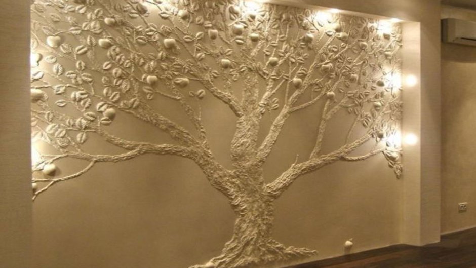 Барельеф дерево