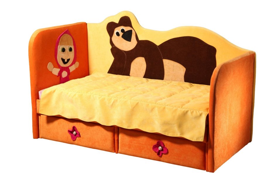 Детская кроватка диван