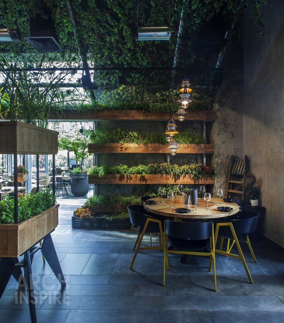 Ресторан огород Горин в ход ха-Шарон, Израиль