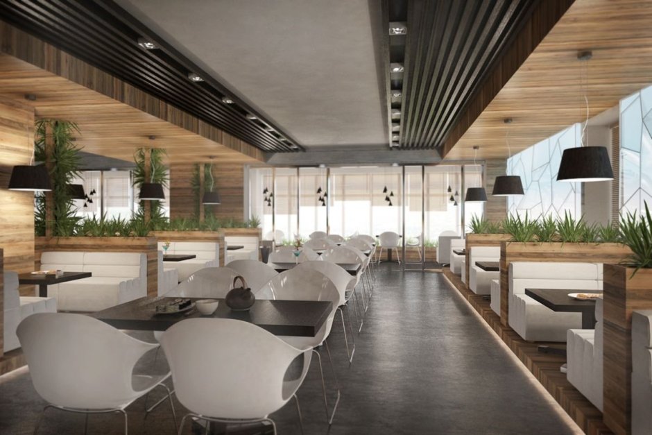 Интерьер кафе