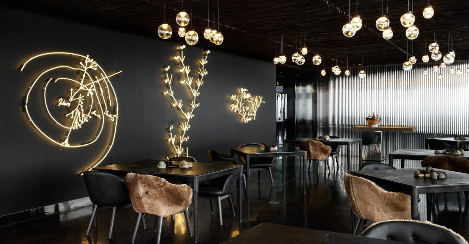 Креативный интерьер кафе