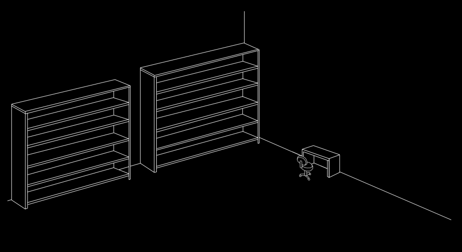 Рабочий стол полочки