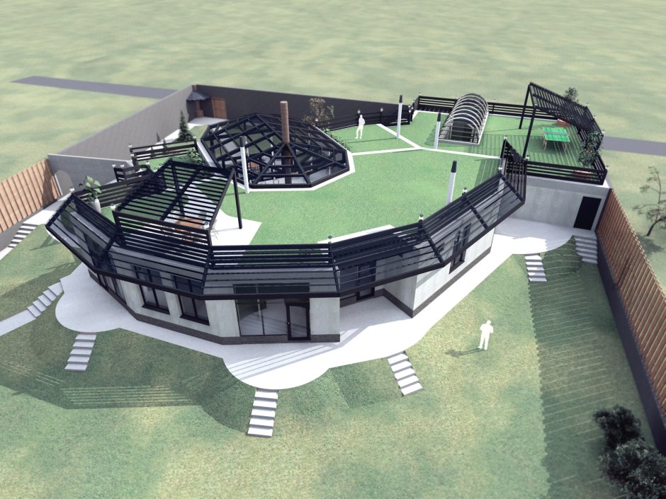 Архикад ландшафт