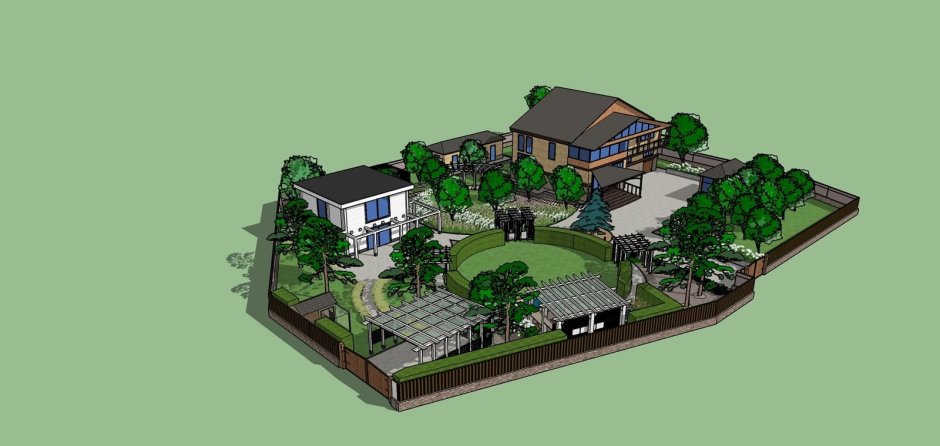 Autodesk 3ds Max ландшафт