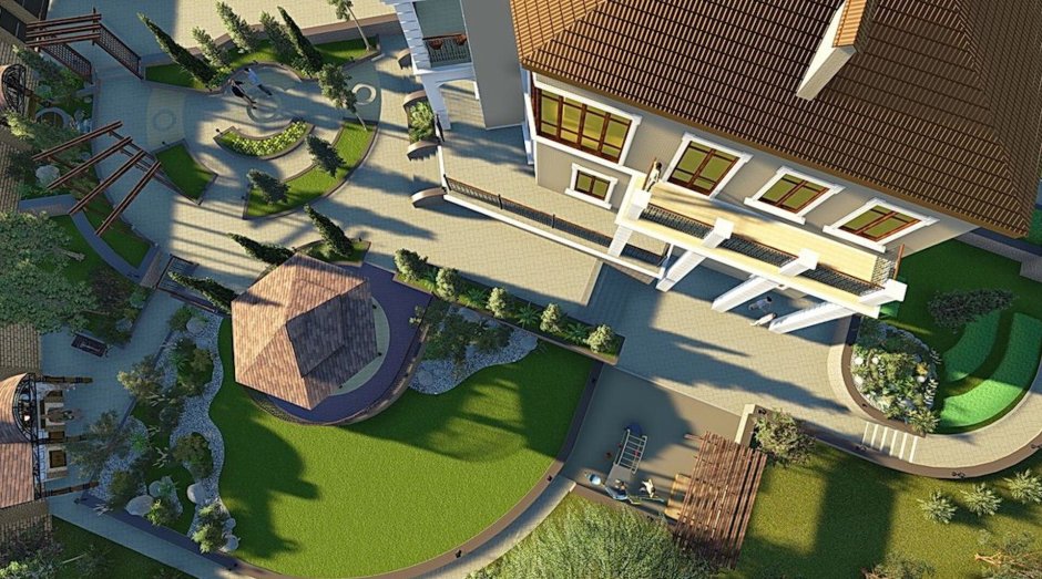 Ландшафтный проект 3д