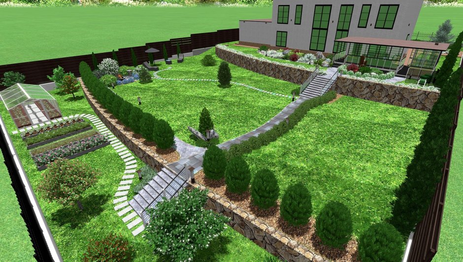 Ландшафт панорама