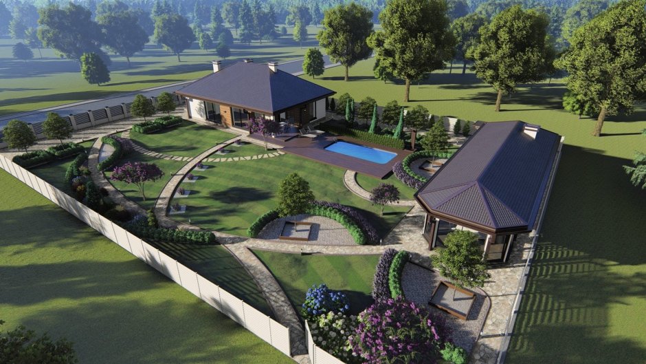 Дендроплан участка 25 соток