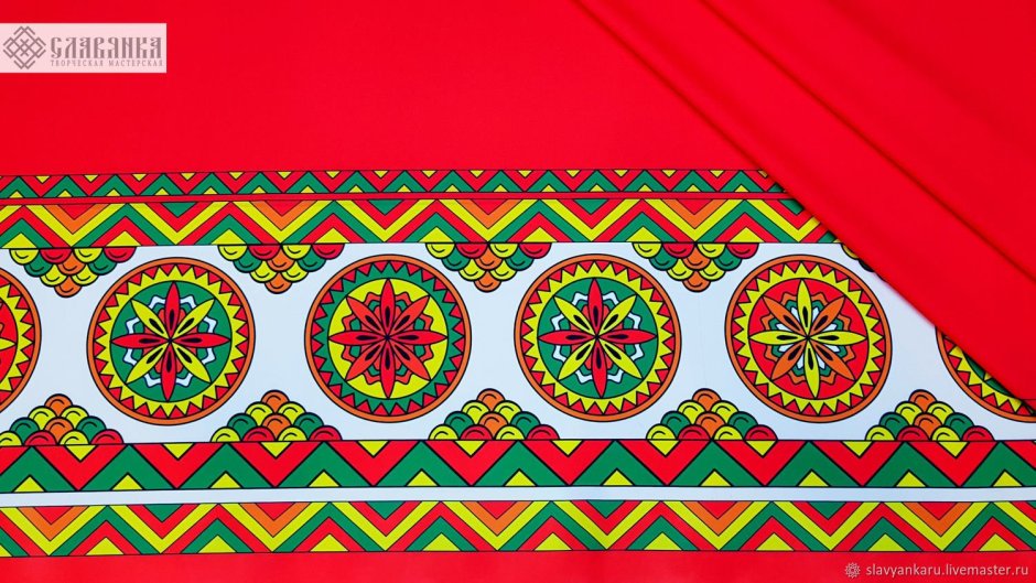 Ткань Борецкая роспись