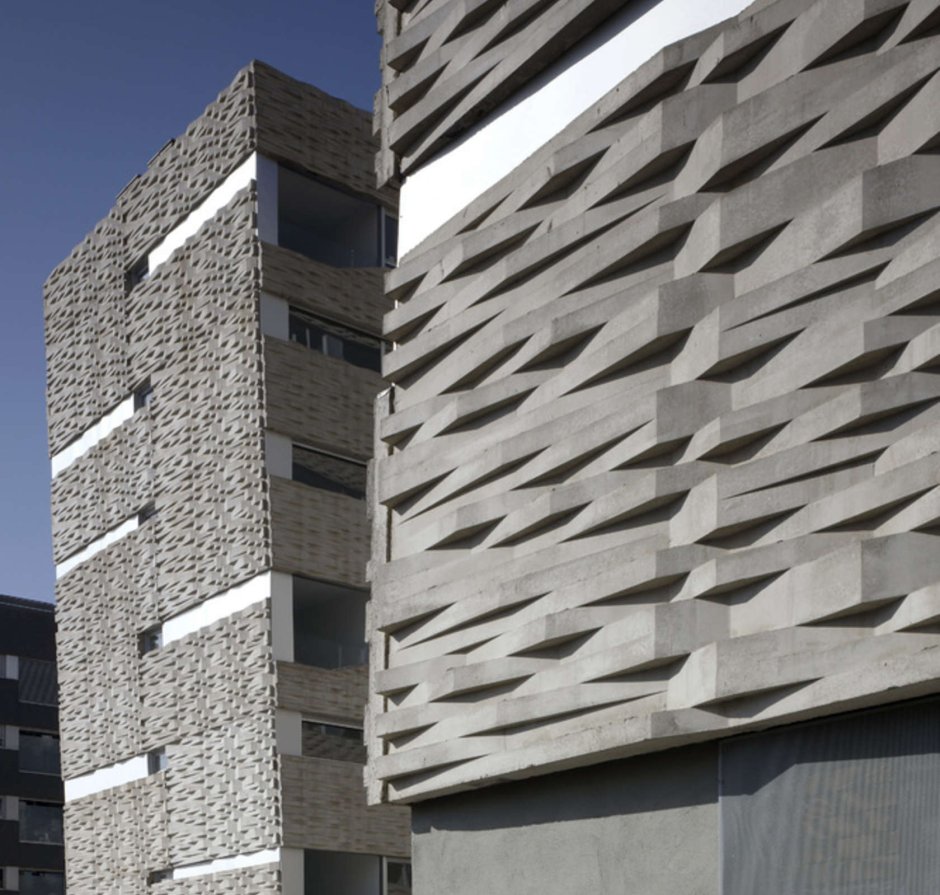 Архитектурный бетон для фасада