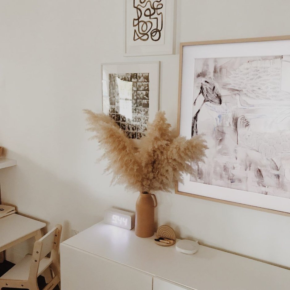 Пампасная трава для декора