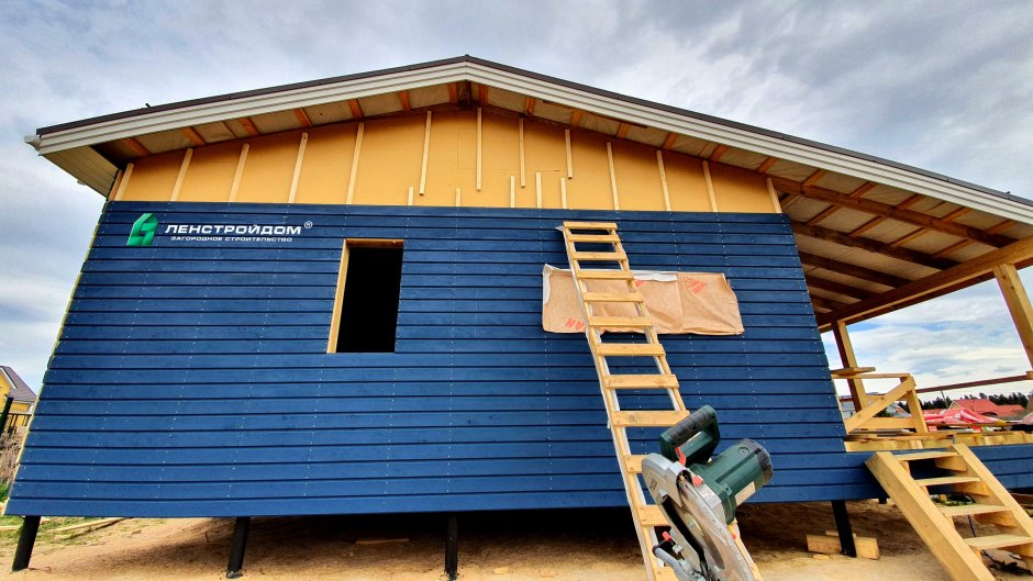 Скандинавская тонкопиленная фасадная доска