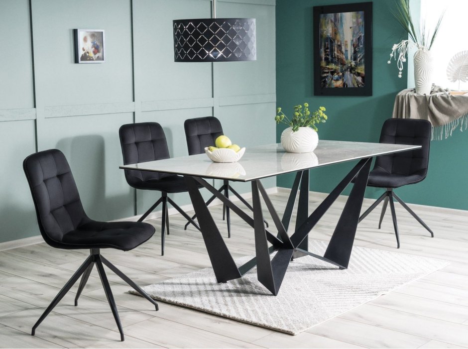 Стол лофт с плиткой