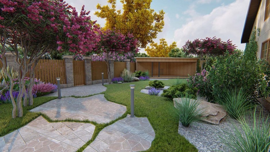 Контейнерное Озеленение самшит