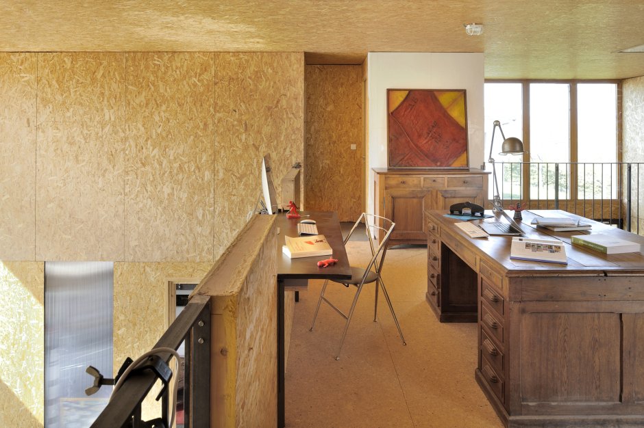 Полы из ОСБ дизайнерские