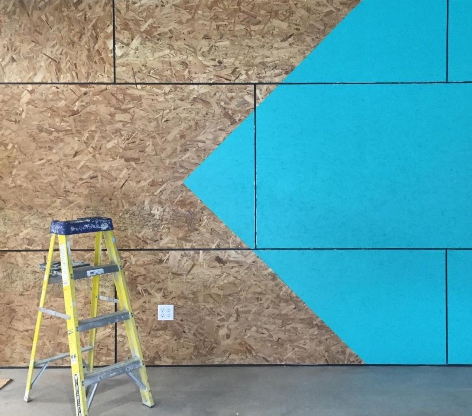 ОСБ плита окрашенная