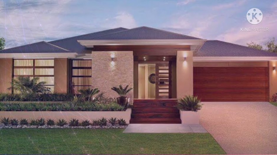 Одноэтажный особняк