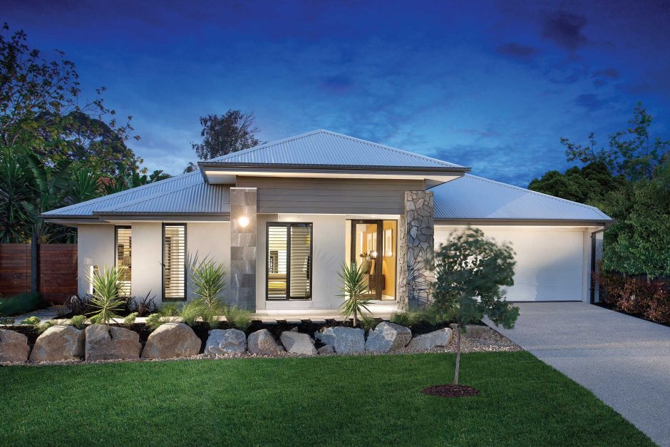 Красивые одноэтажные дома