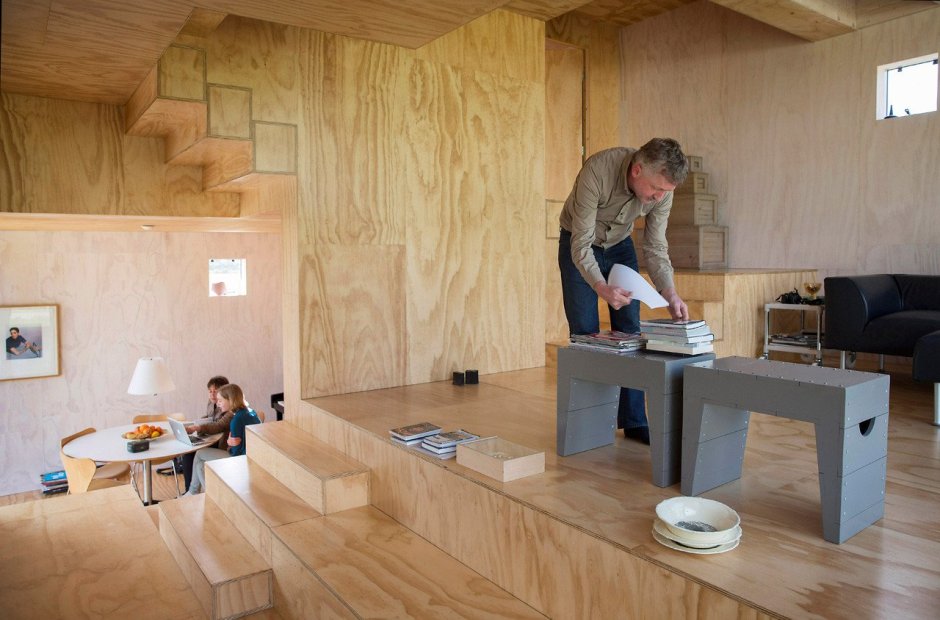 Транспортная фанера в интерьере