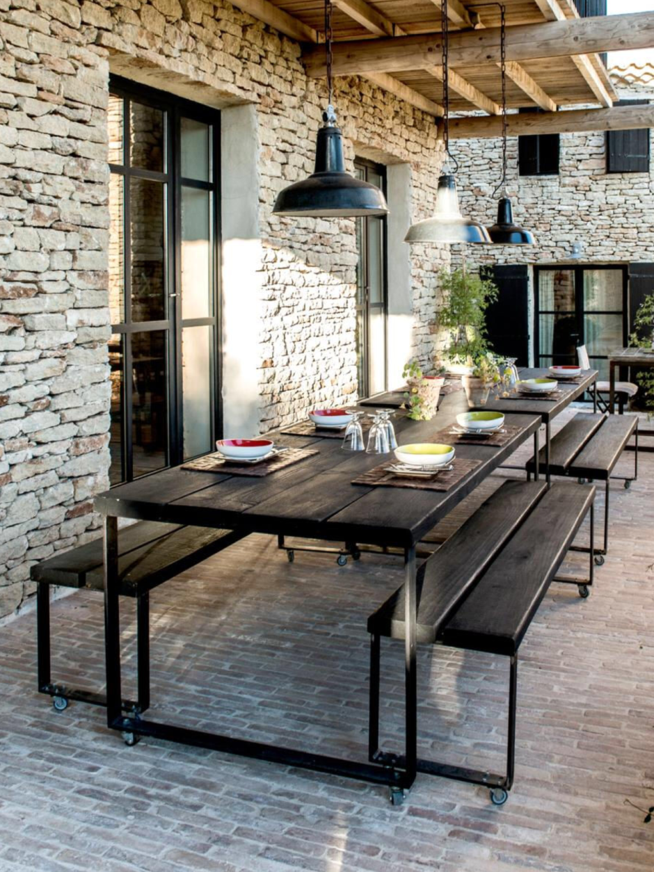 Веранда в стиле лофт