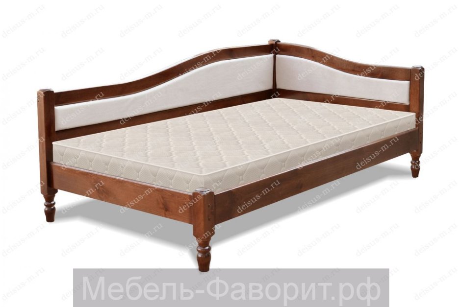 Кровать Берта 3 из массива сосны