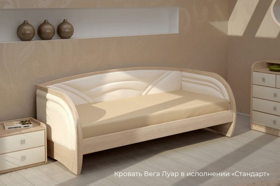 Кровать сен-Реми из массива ясеня