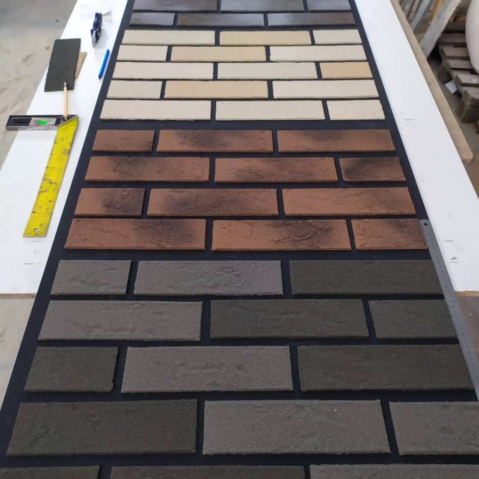 Фасадная плитка Hauberk баварский кирпич