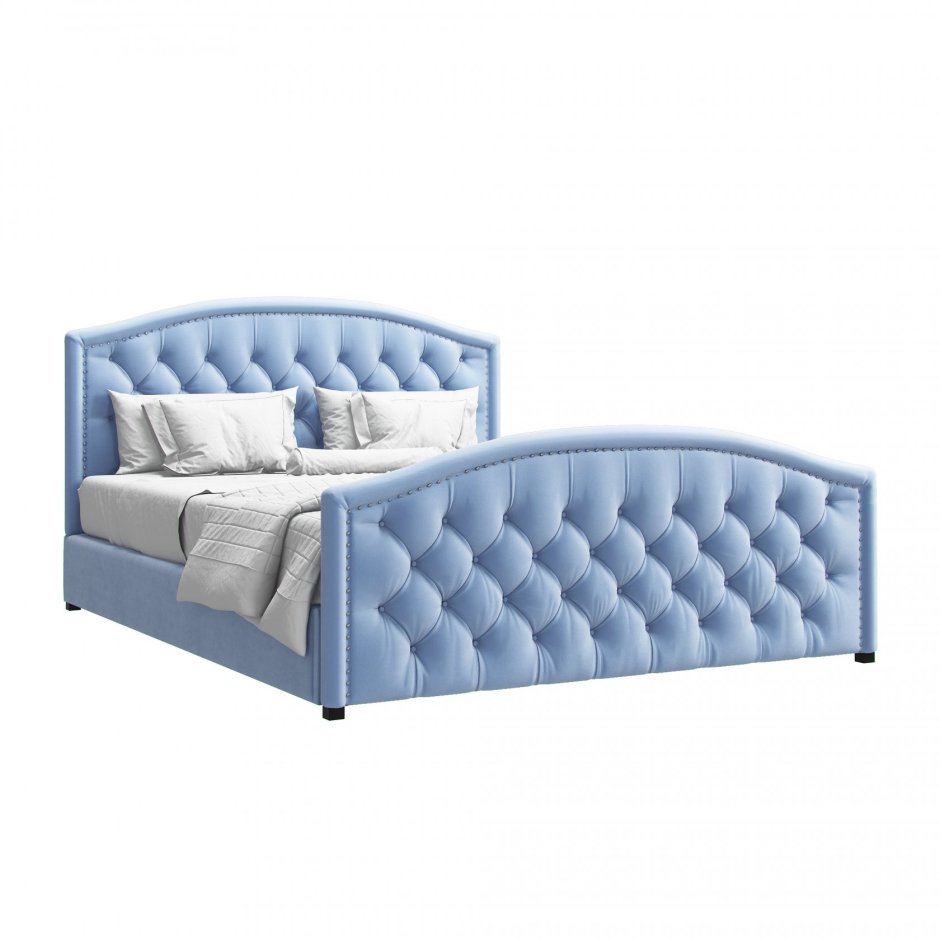 Кровать с мягким изголовьем и боковинами